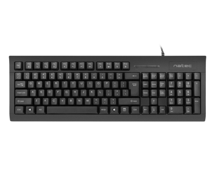 Klawiatura  przewodowa Natec Moray z czytnikiem kart smart ID